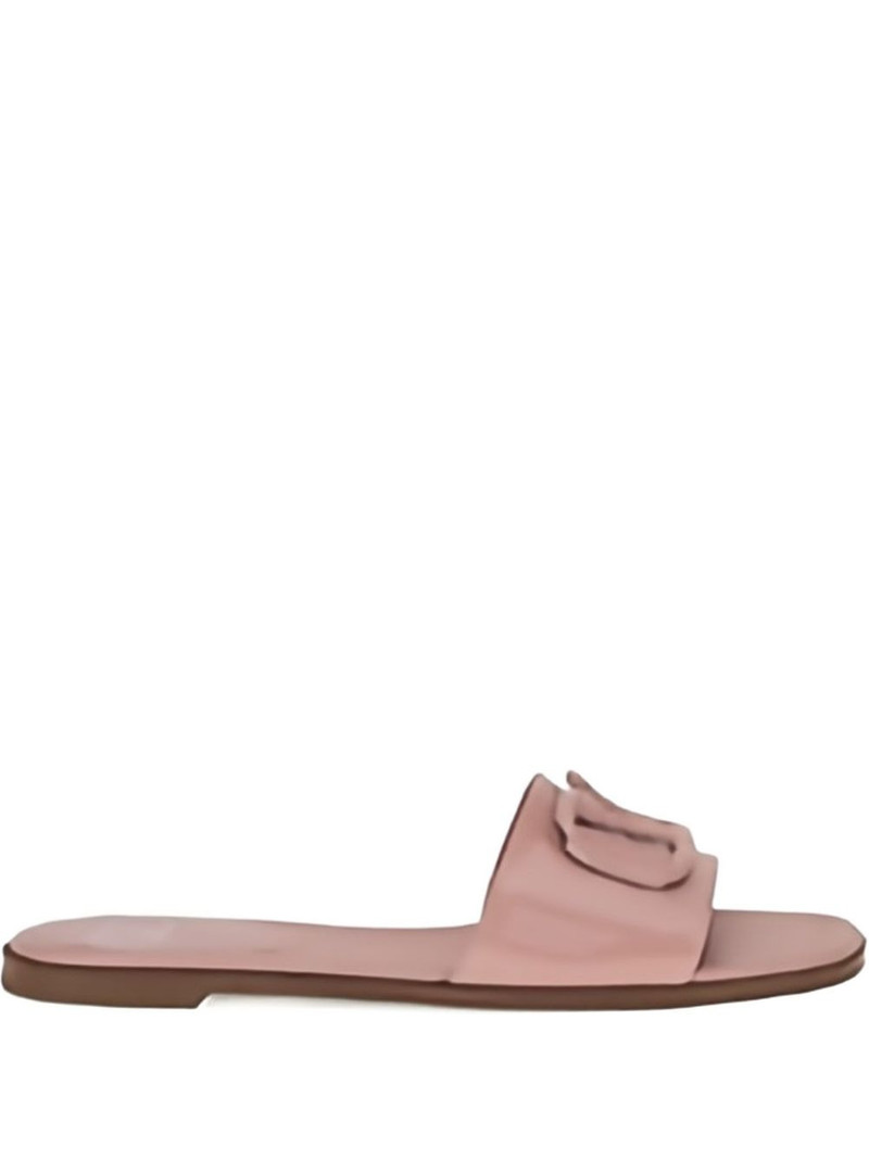 VLogo Signature flat sandals 1