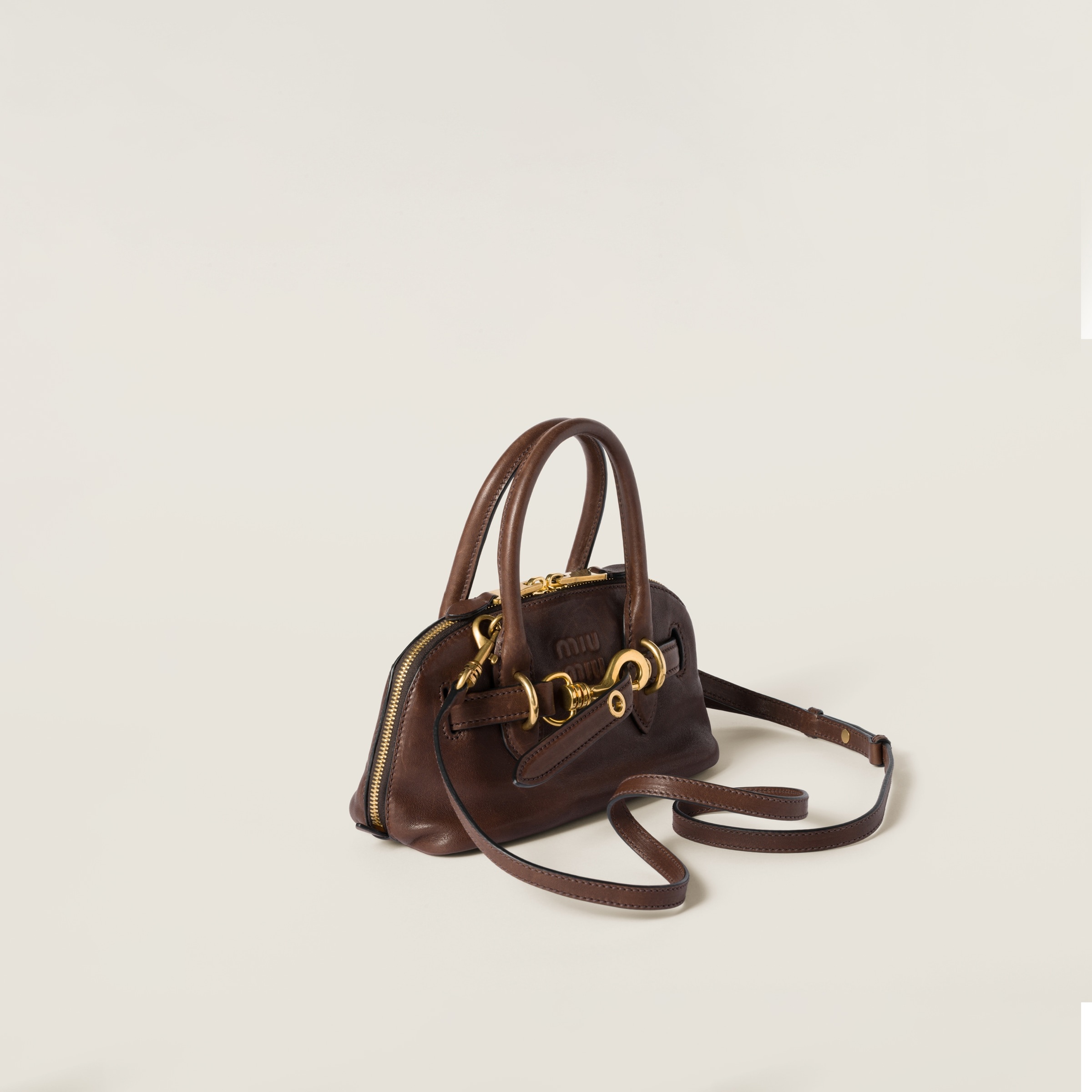 Aventure mini nappa leather bag - 3