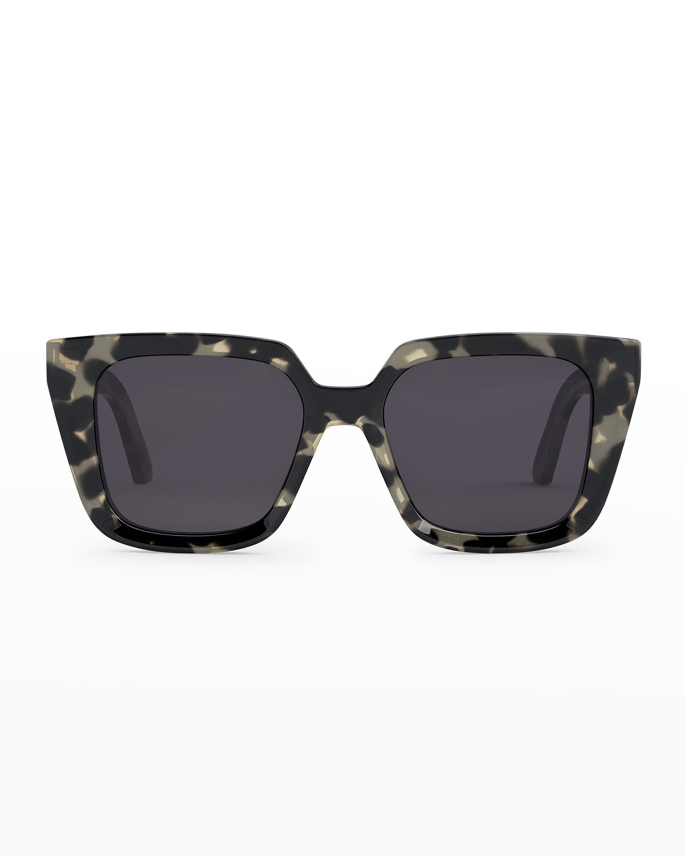 Beveled Square Acetate Sunglasses - 3