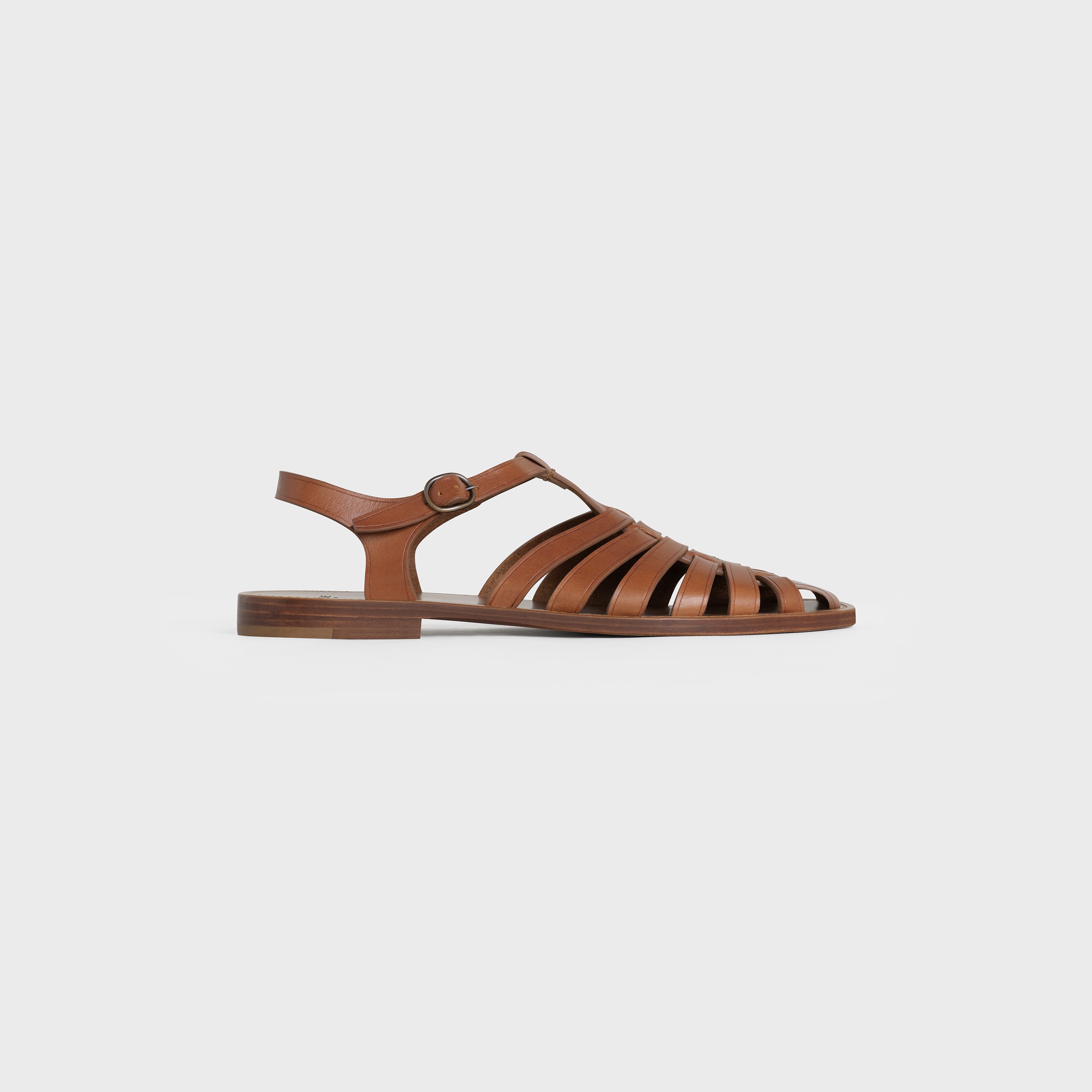 CELINE LERINS SANDAL IN VEGETAL CALFSKIN - 1