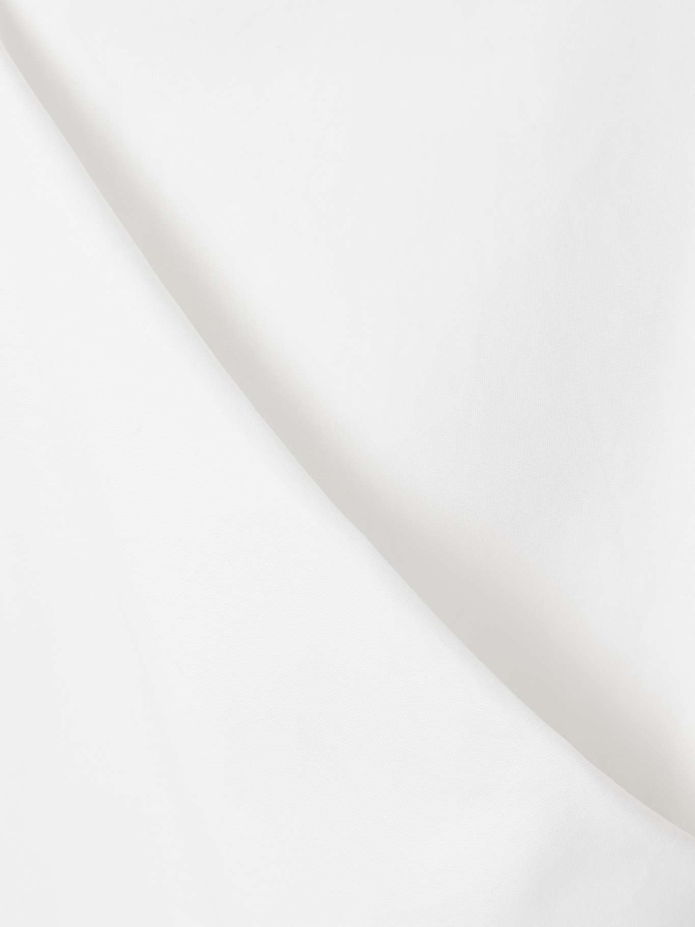 Kenith draped cotton-poplin gown White - 4