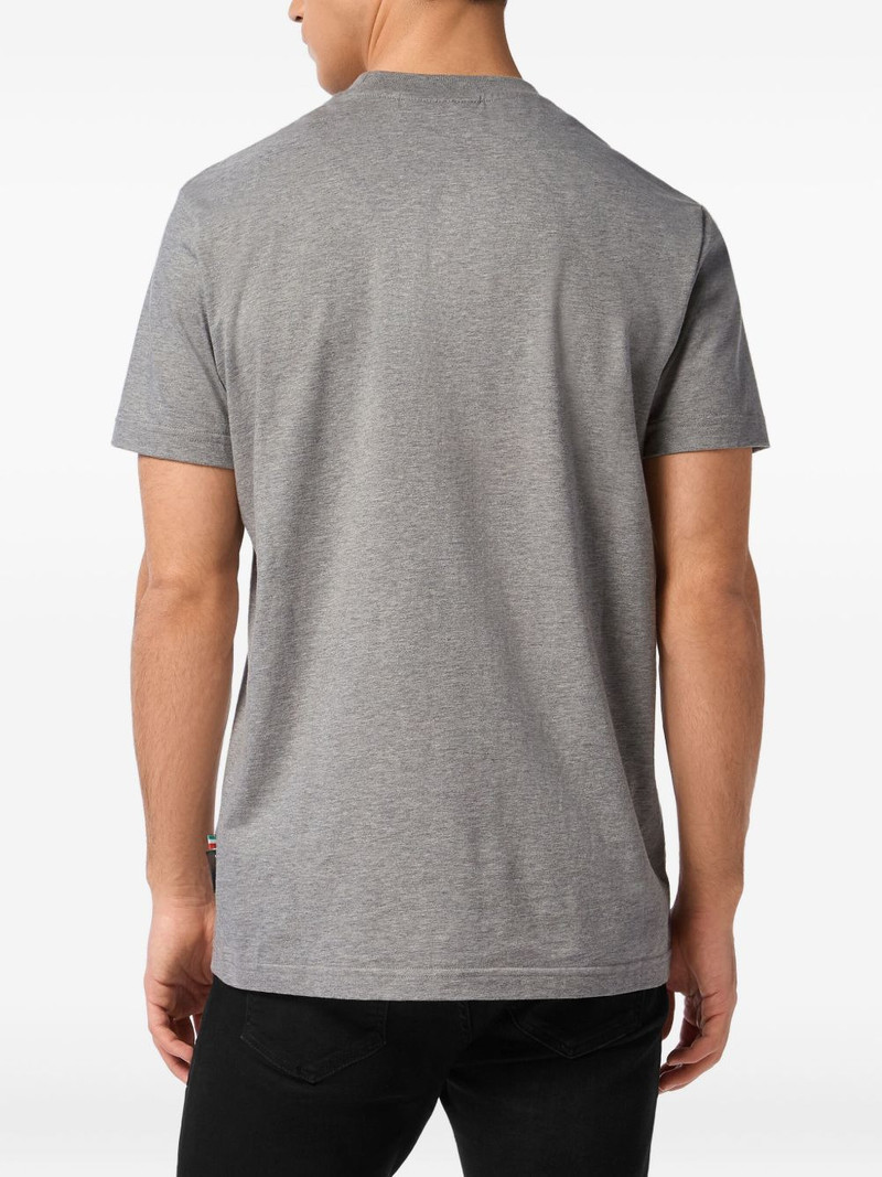 logo-embroidered T-shirt 3
