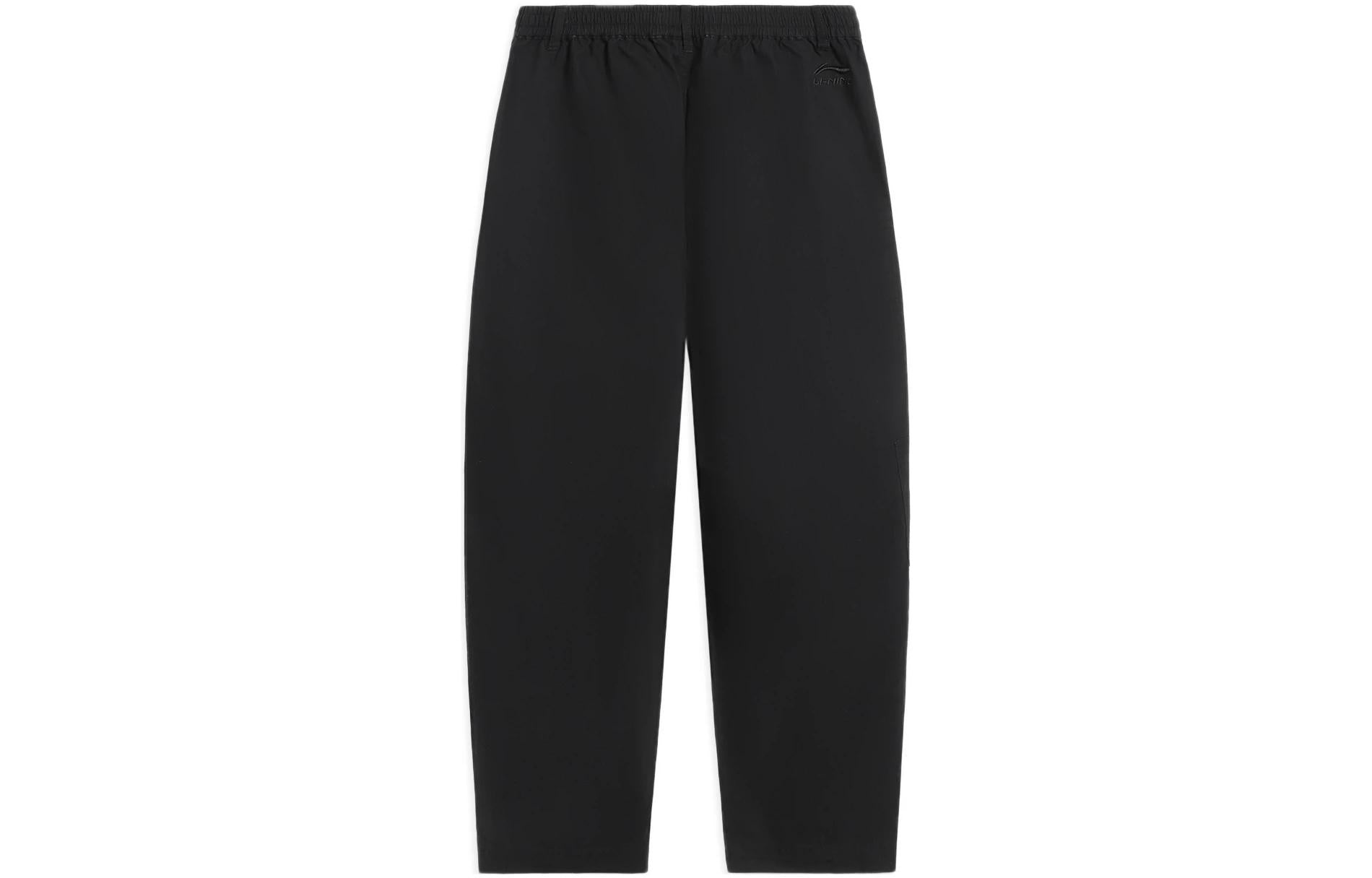 Li-Ning Counterflow Logo Straight Pants 'Black' AKXS843-3 - 2