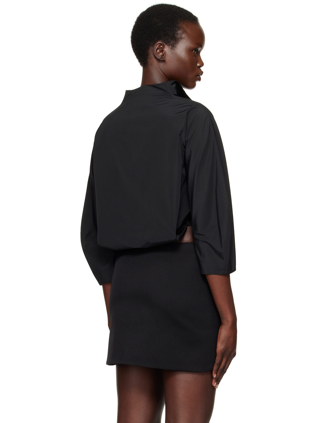 Black Puff Shirt - 3