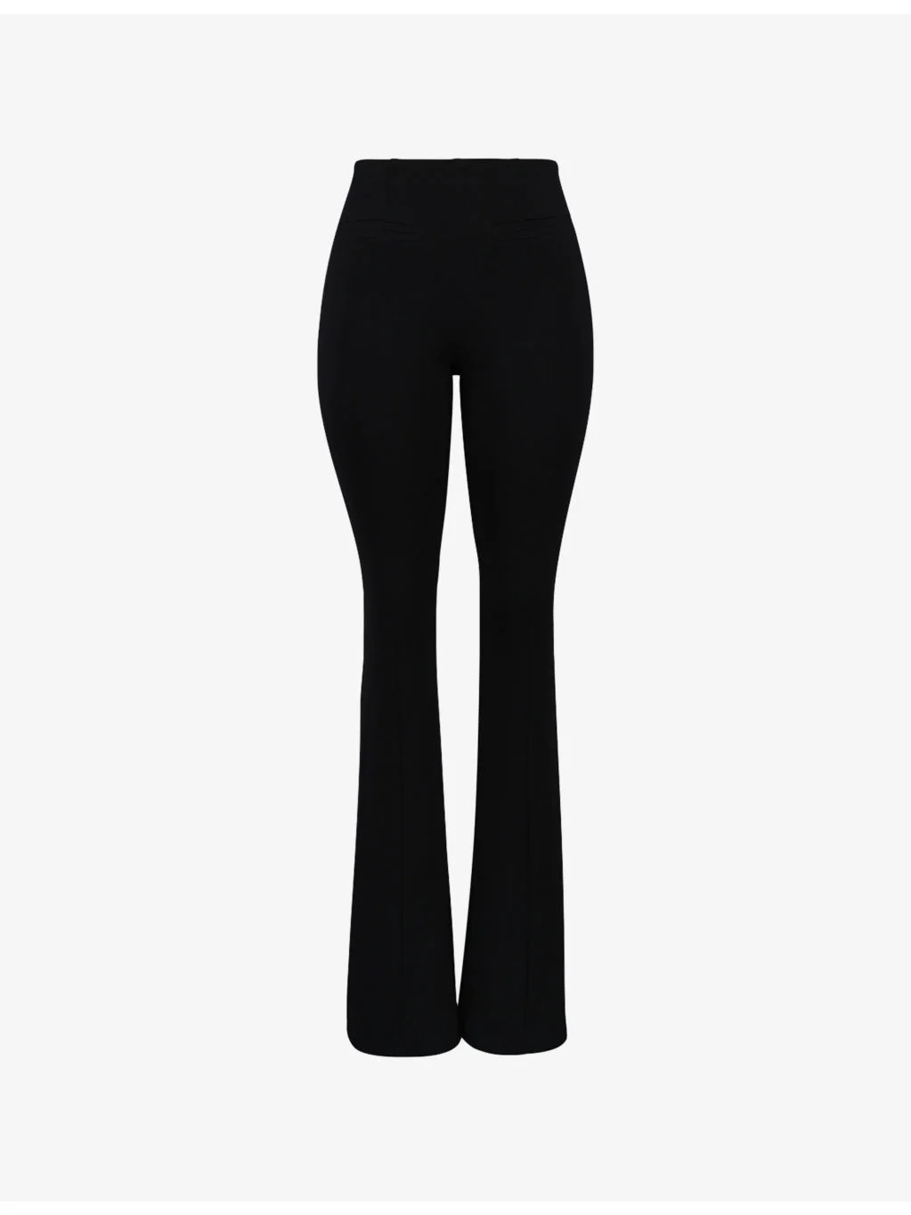 The Fitted Flared-Leg Stretch-Woven Trousers - 1