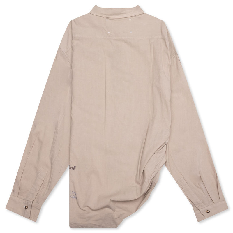 Paly ETERNAL YOUTH OVERSIZED DRESS SHIRT - GREY outlook