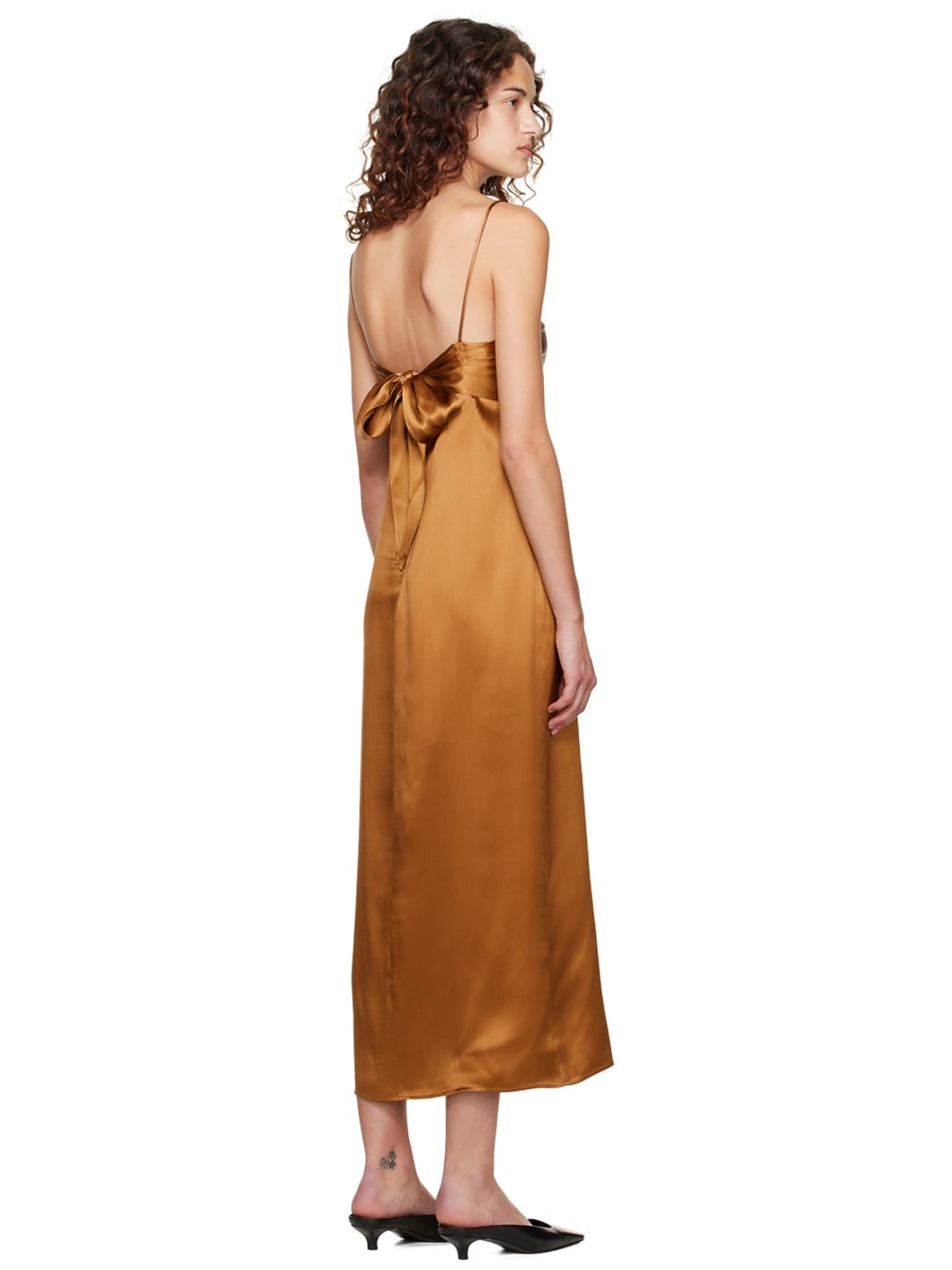 Brown Moreau Midi Dress - 3