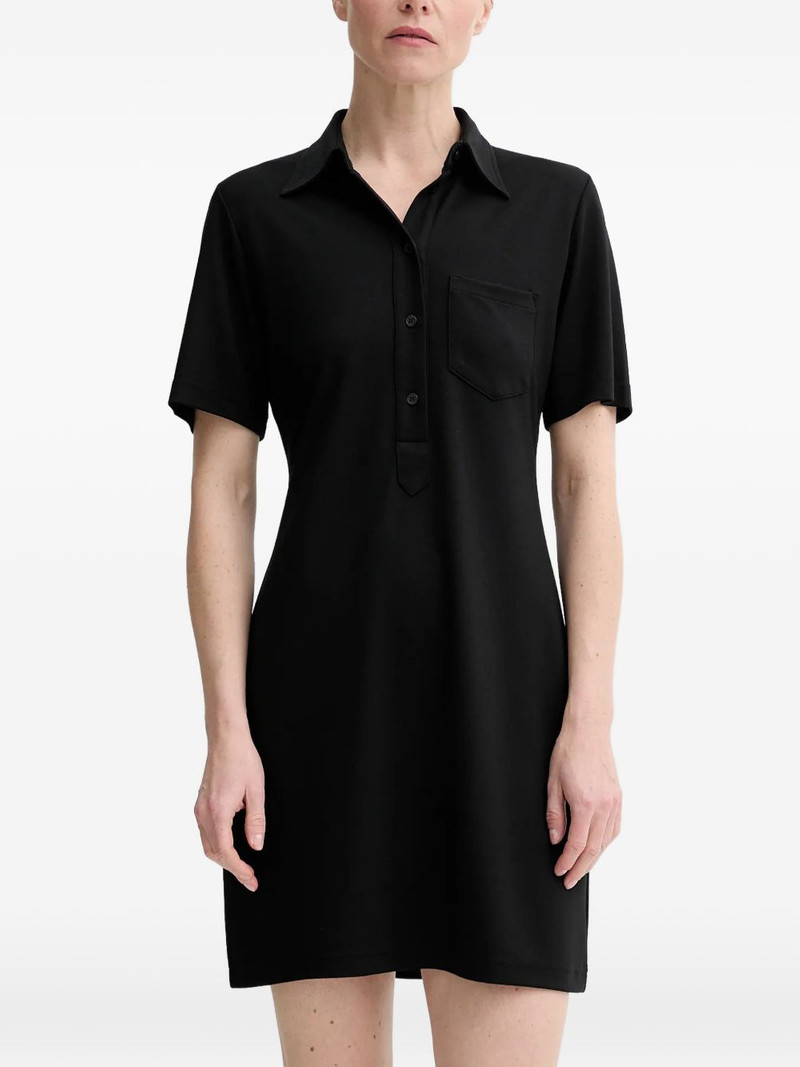 polo-collar mini dress 1