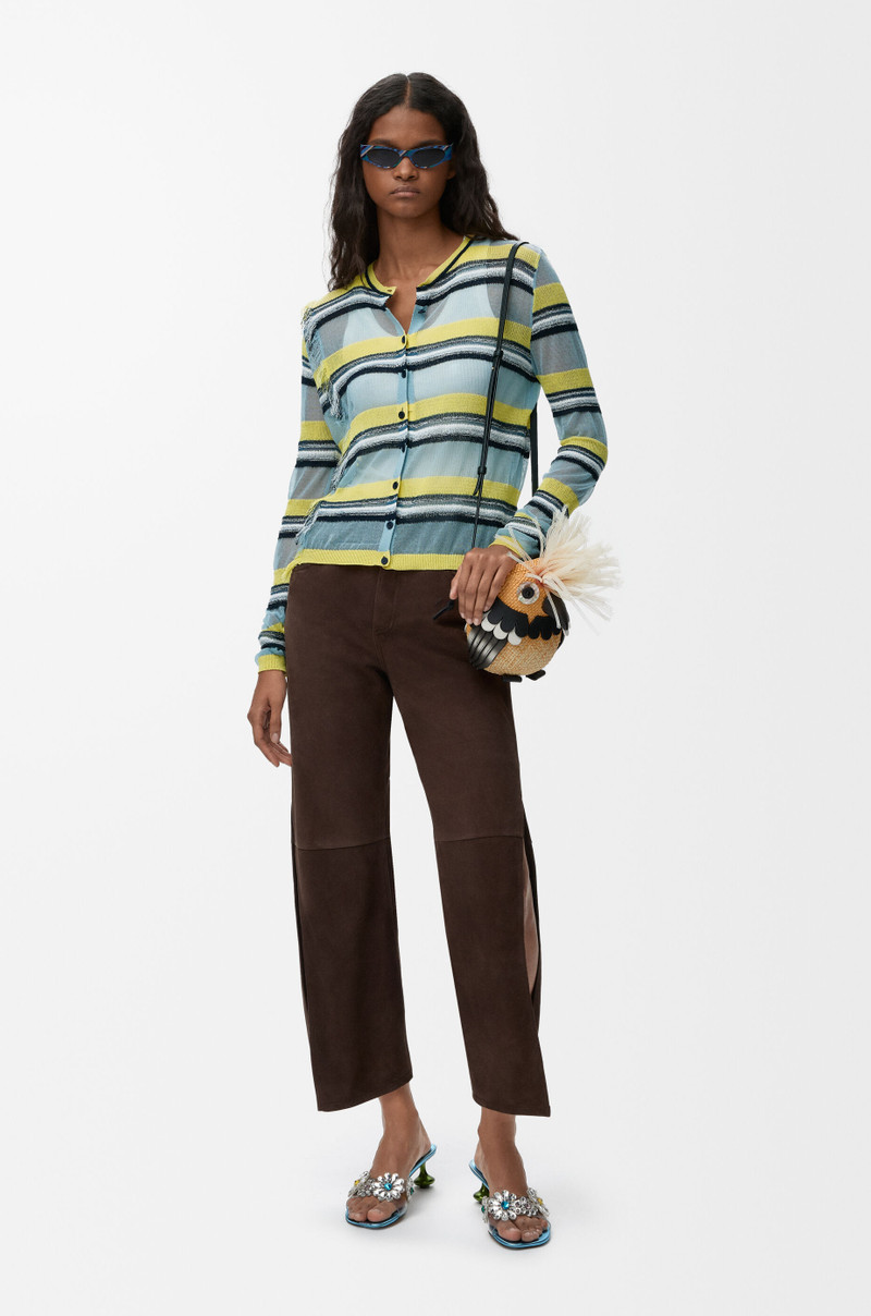 Loewe Cardigan in viscose and cotton blend outlook