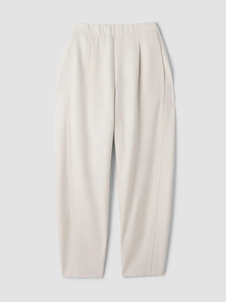 Felted Wool Jersey Lantern Pant in Regenerative Wool - 1