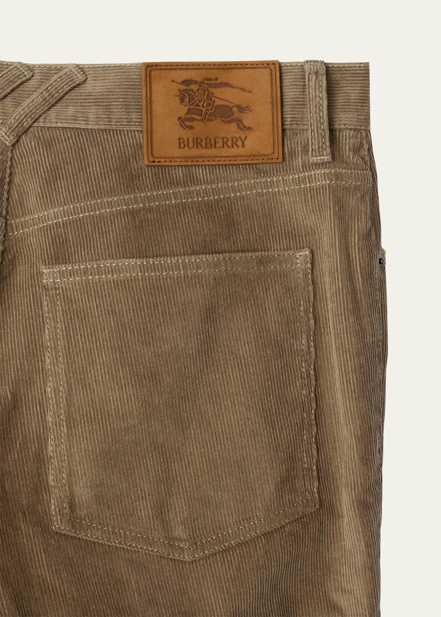 Men's Corduroy Five-Pocket Pants - 5