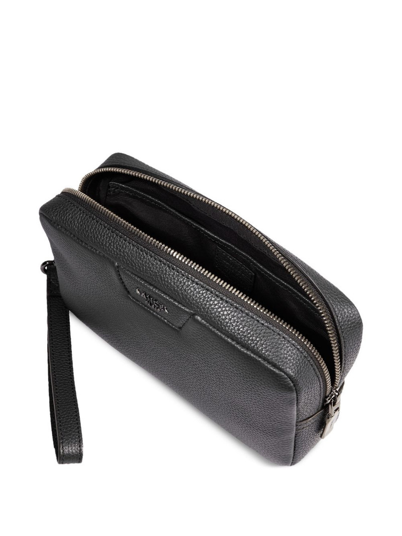zip leather clutch 4
