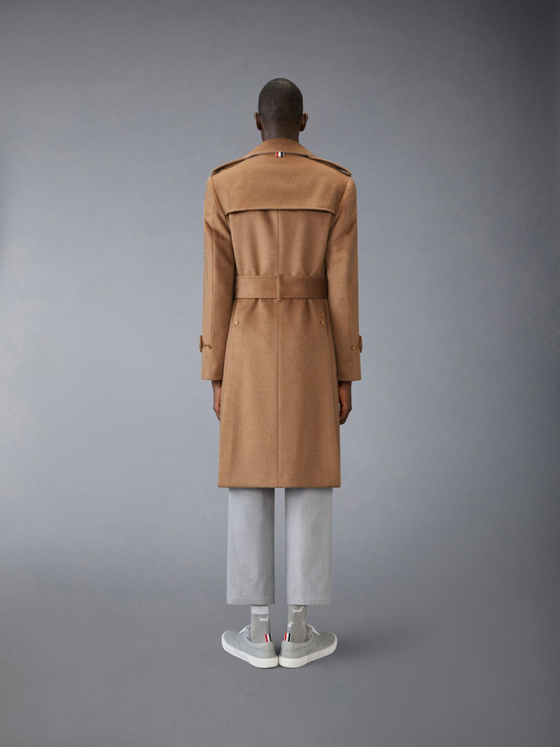 Thom Browne Classic Camel Hair Trench outlook
