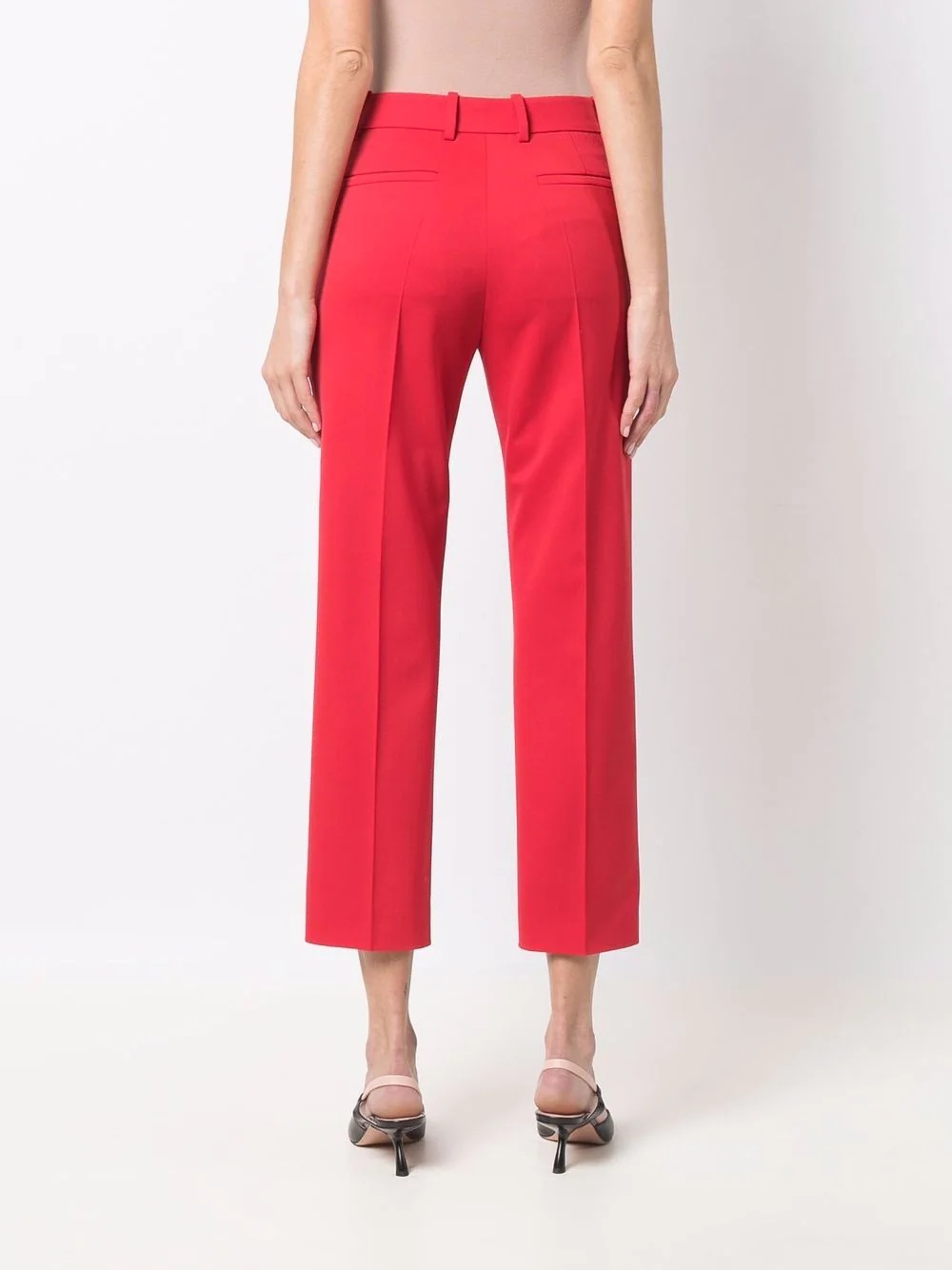 tailored cropped trousers - 4