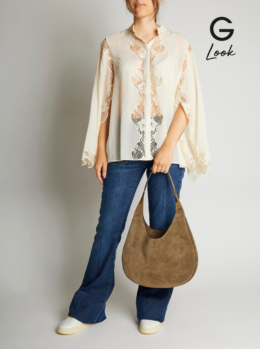 Savette Women The Florence Hobo In Suede - 6