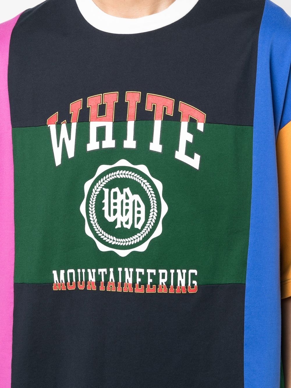 colour-block logo-print T-shirt - 5