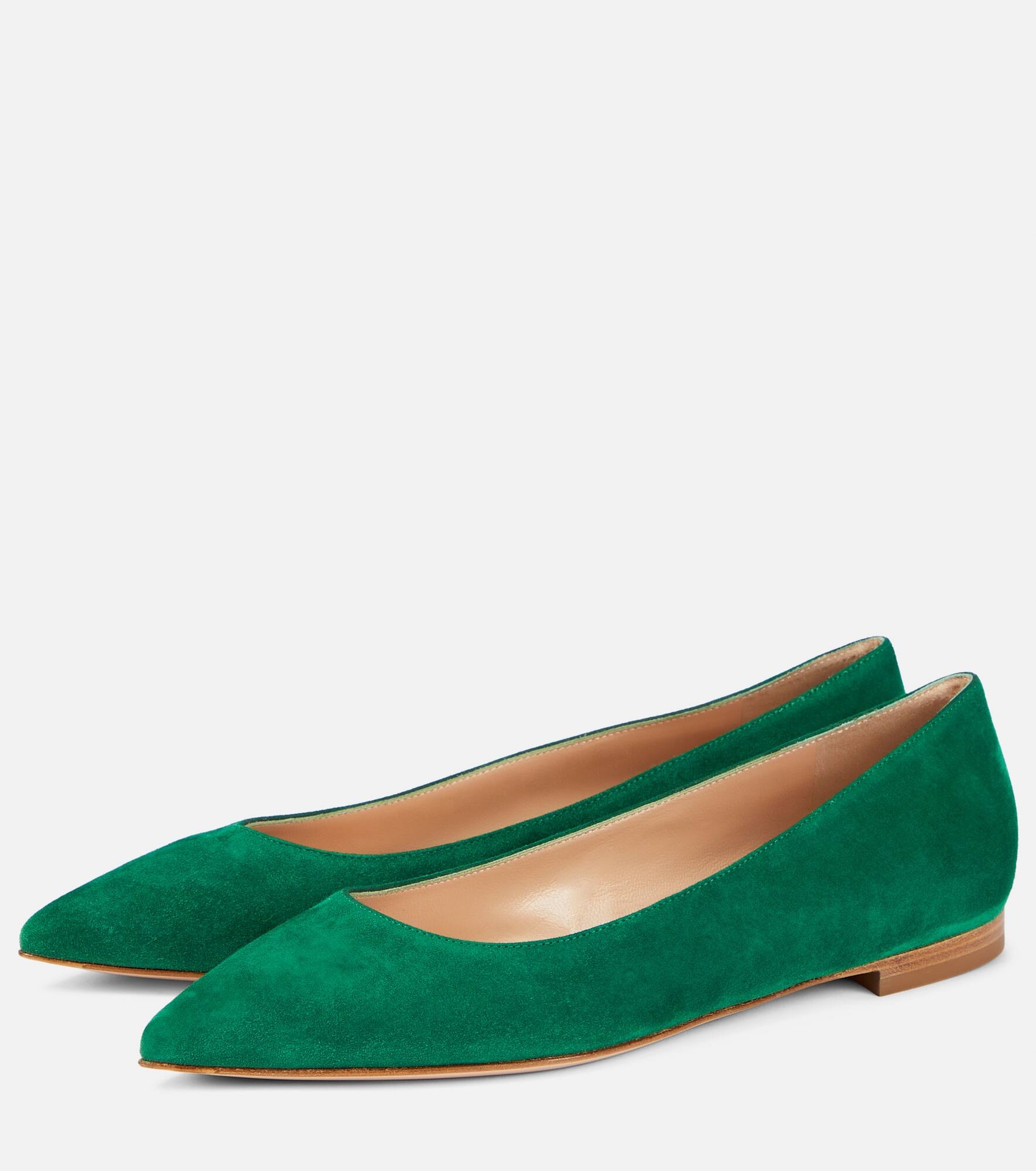 Gianvito suede ballet flats - 5