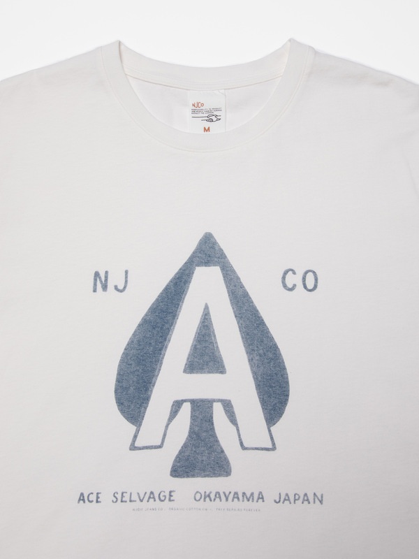 Uno Ace T-shirt Chalk White - 2