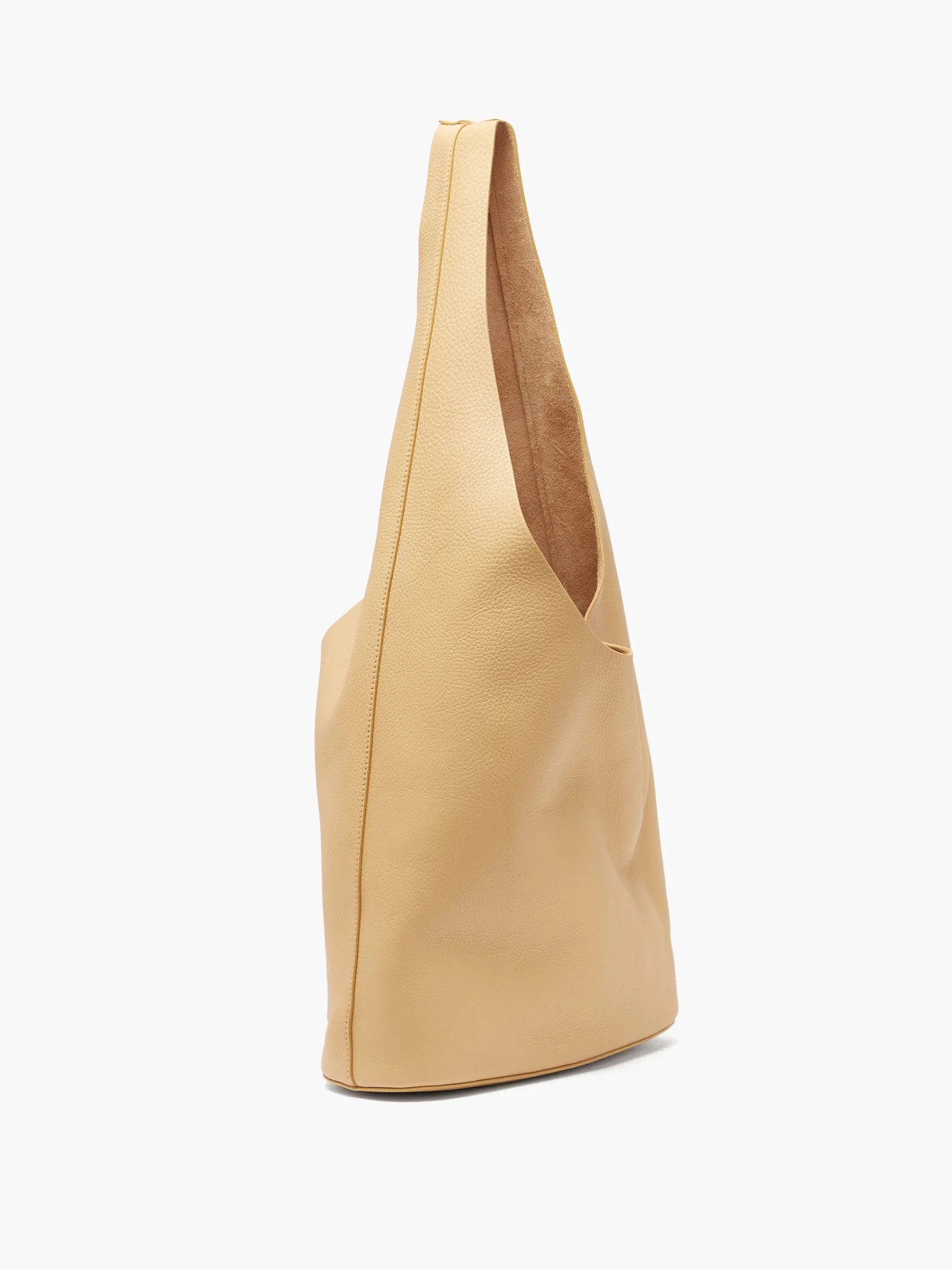 Bindle Three grained-leather tote bag - 4