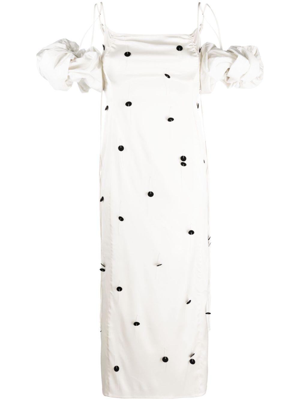 Chouchou polka-dot midi dress - 1