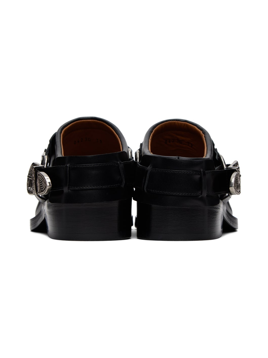 SSENSE Exclusive Black Hard Loafers - 2