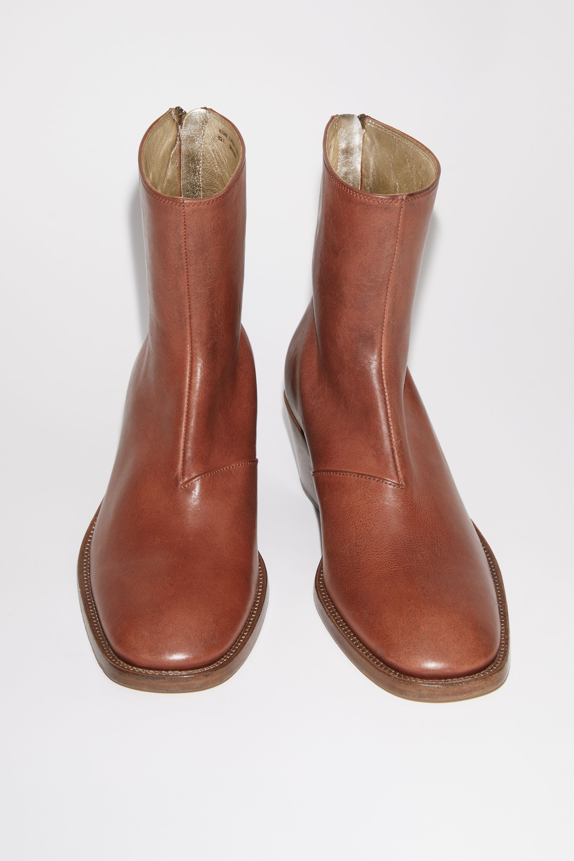 Leather boots - Brown - 2