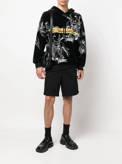 Etro graphic-print hoodie outlook