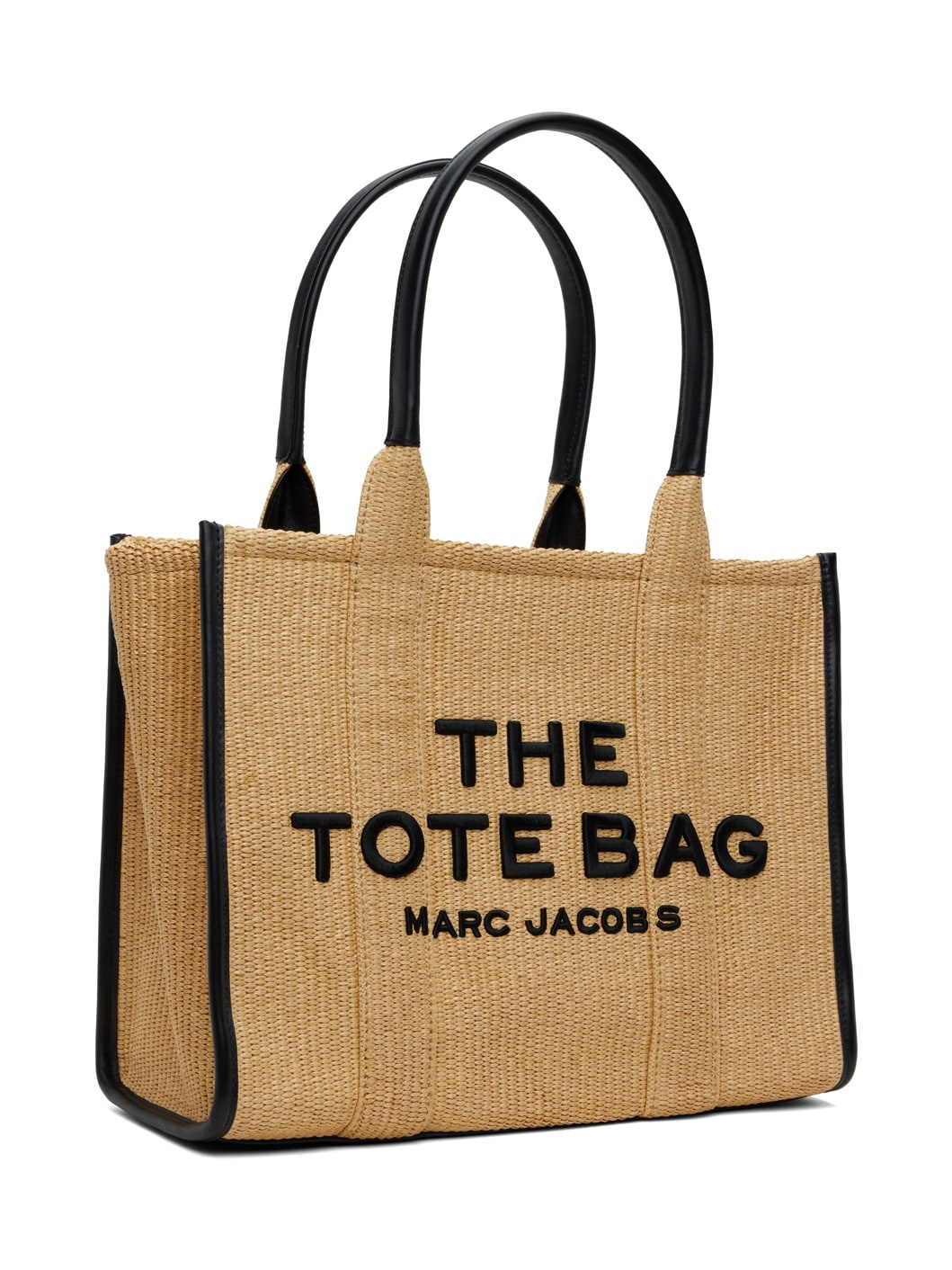 Beige 'The Woven Large' Tote - 2