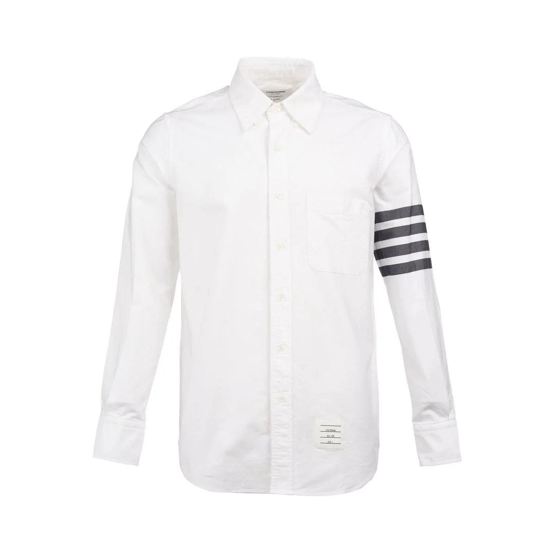 Straight Fit Long Sleeve Shirt - 1