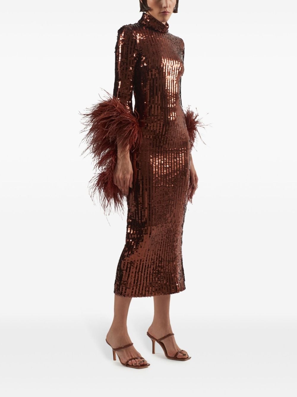 Del Rio Disco sequinned midi dress - 2