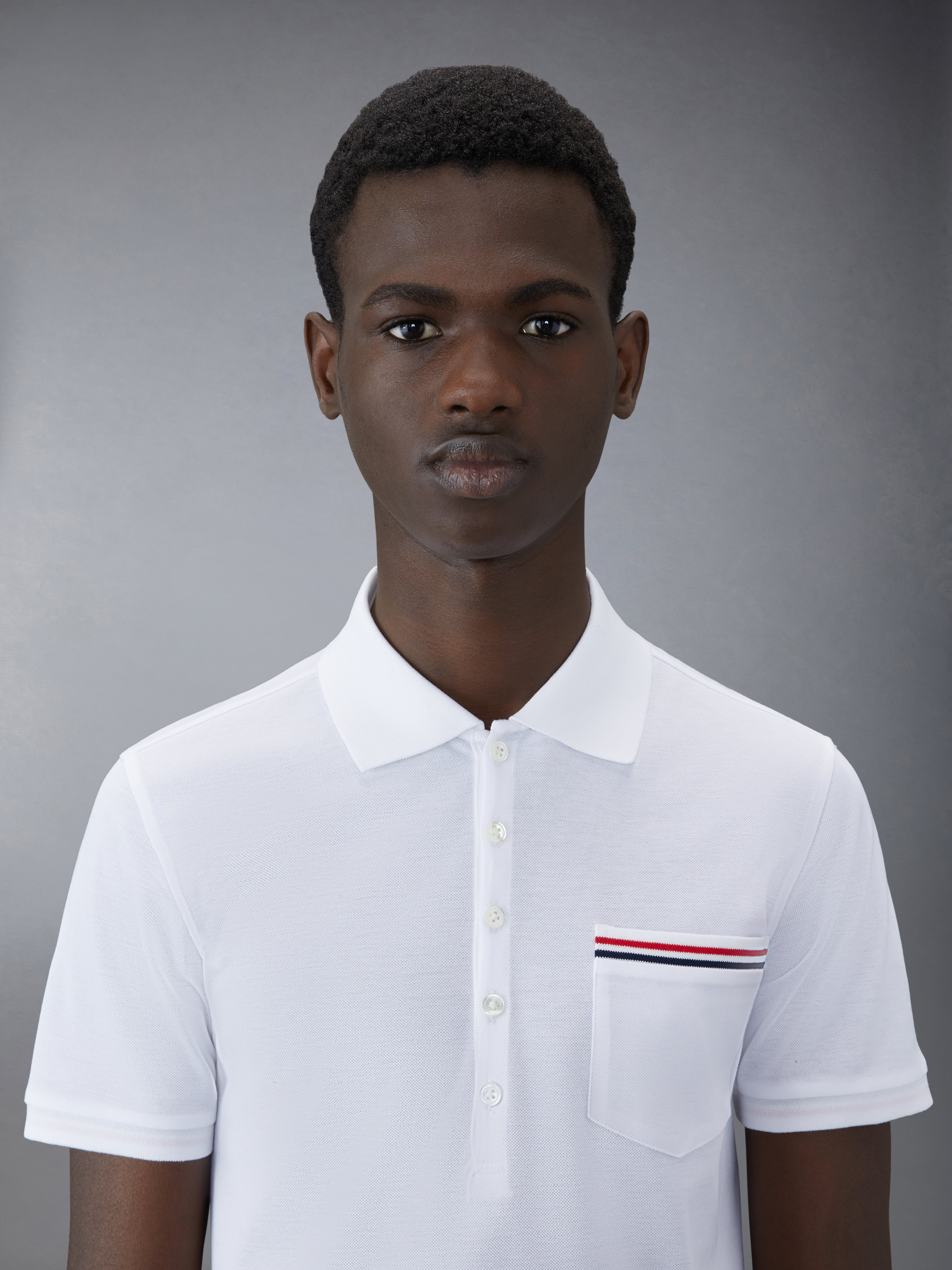 chest pocket polo shirt - 6