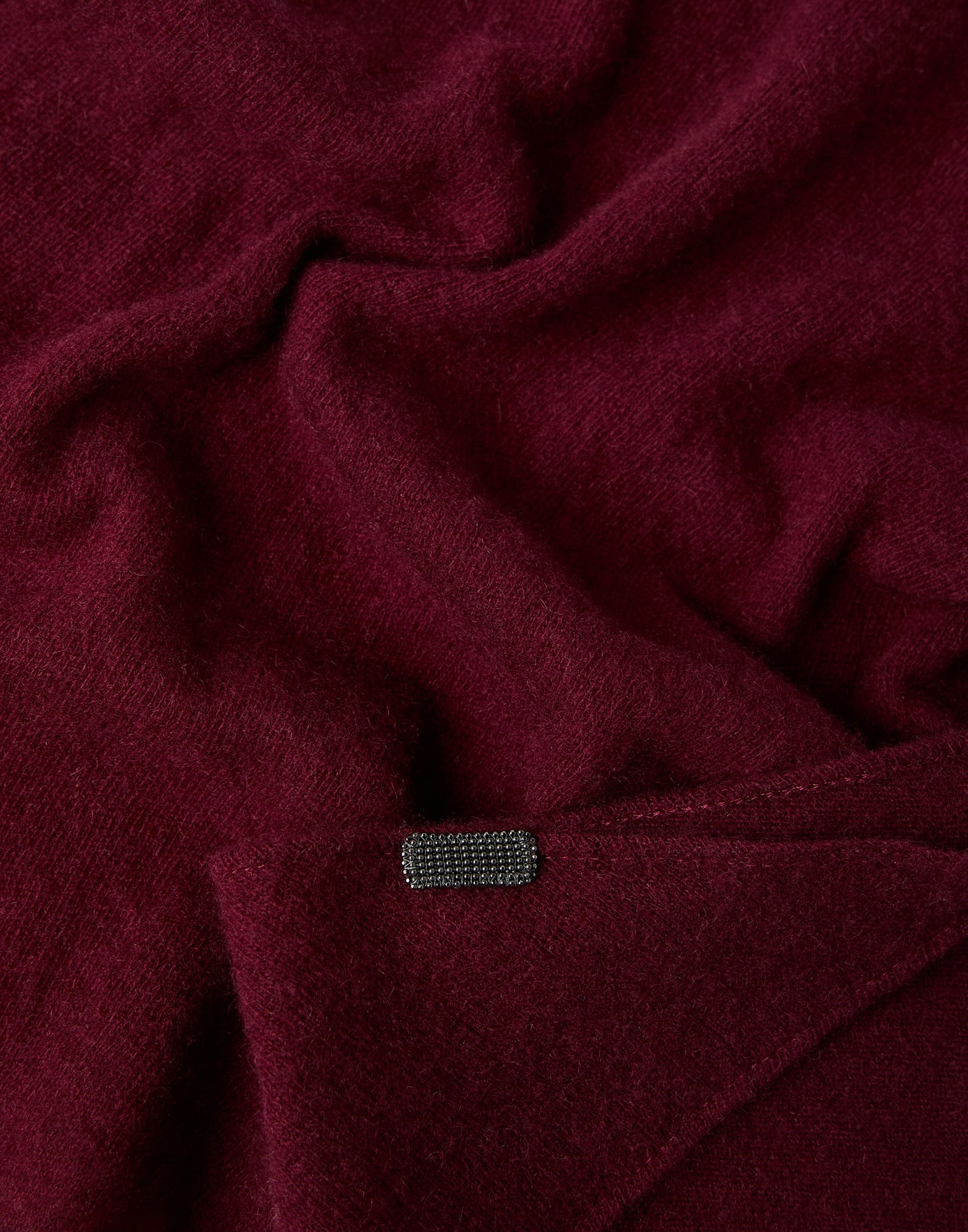 Cashmere foulard with monili - 2