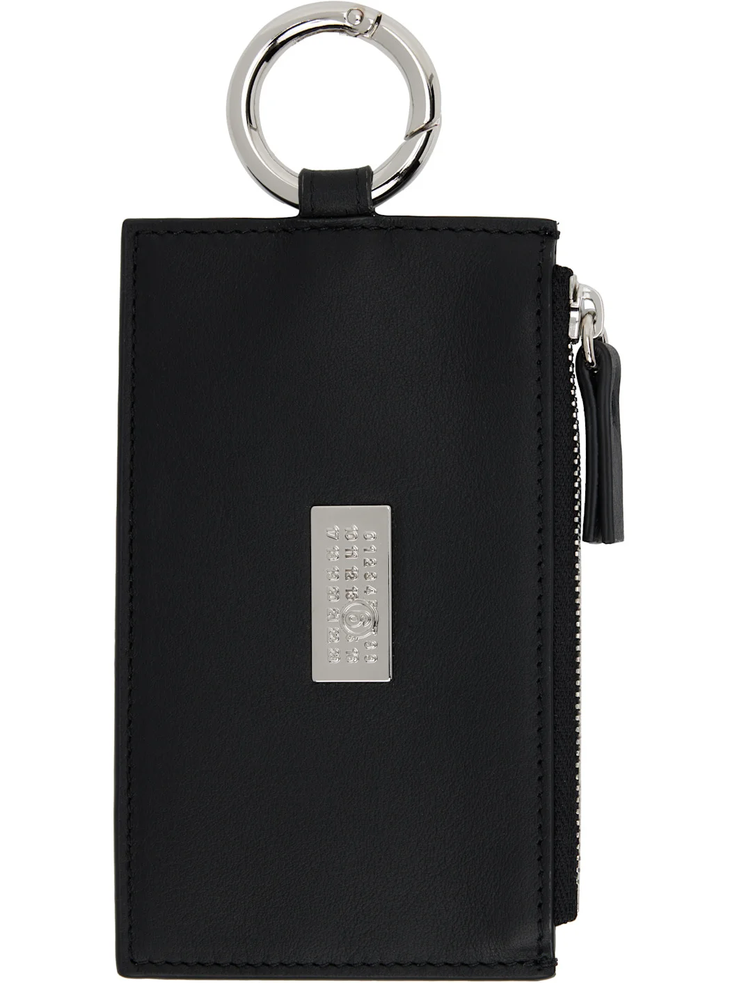 Black Zip Wallet - 1