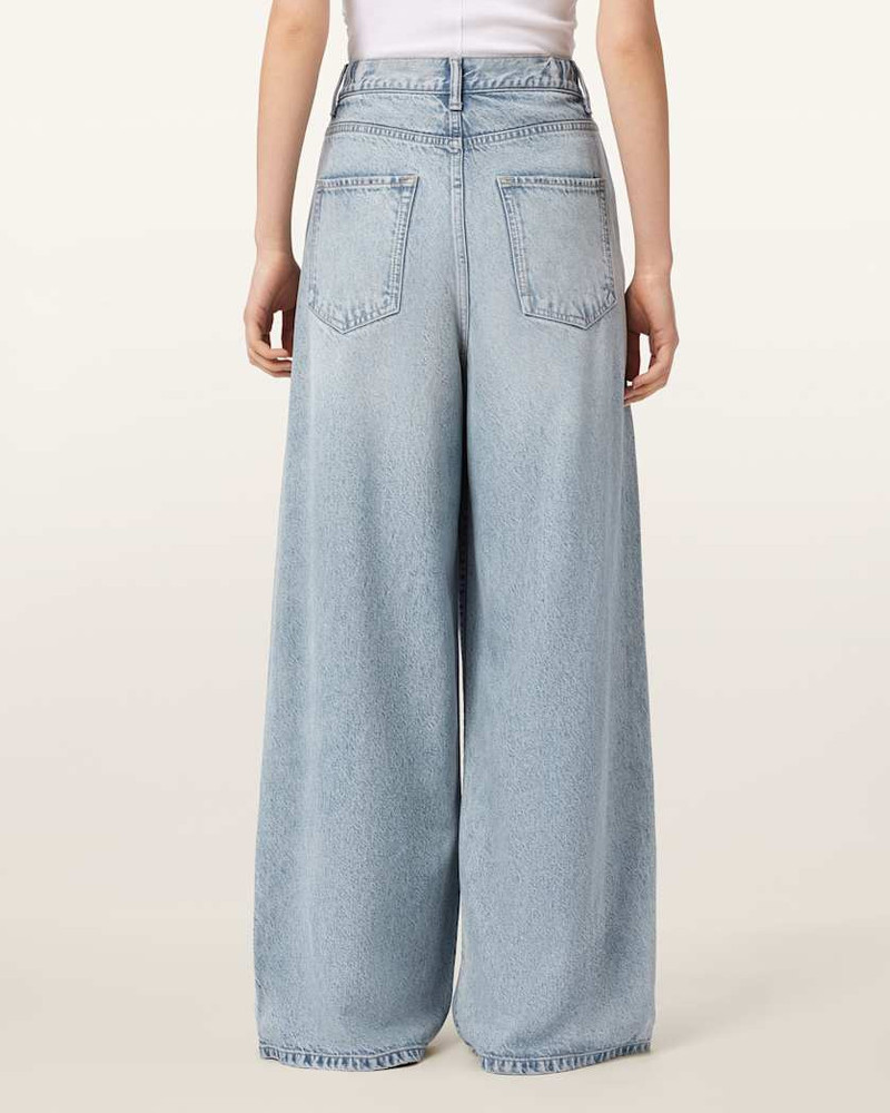 HAZE WIDE LEG PLEATED JEANS 6