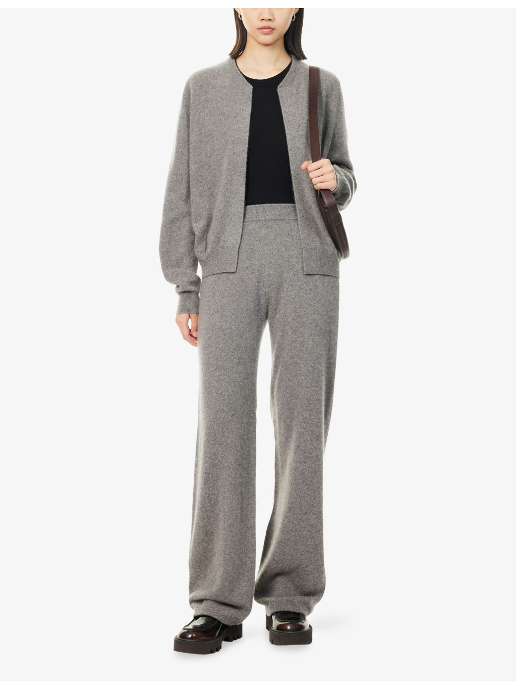 Relaxed-Fit Straight-Leg Cashmere Trousers - 2