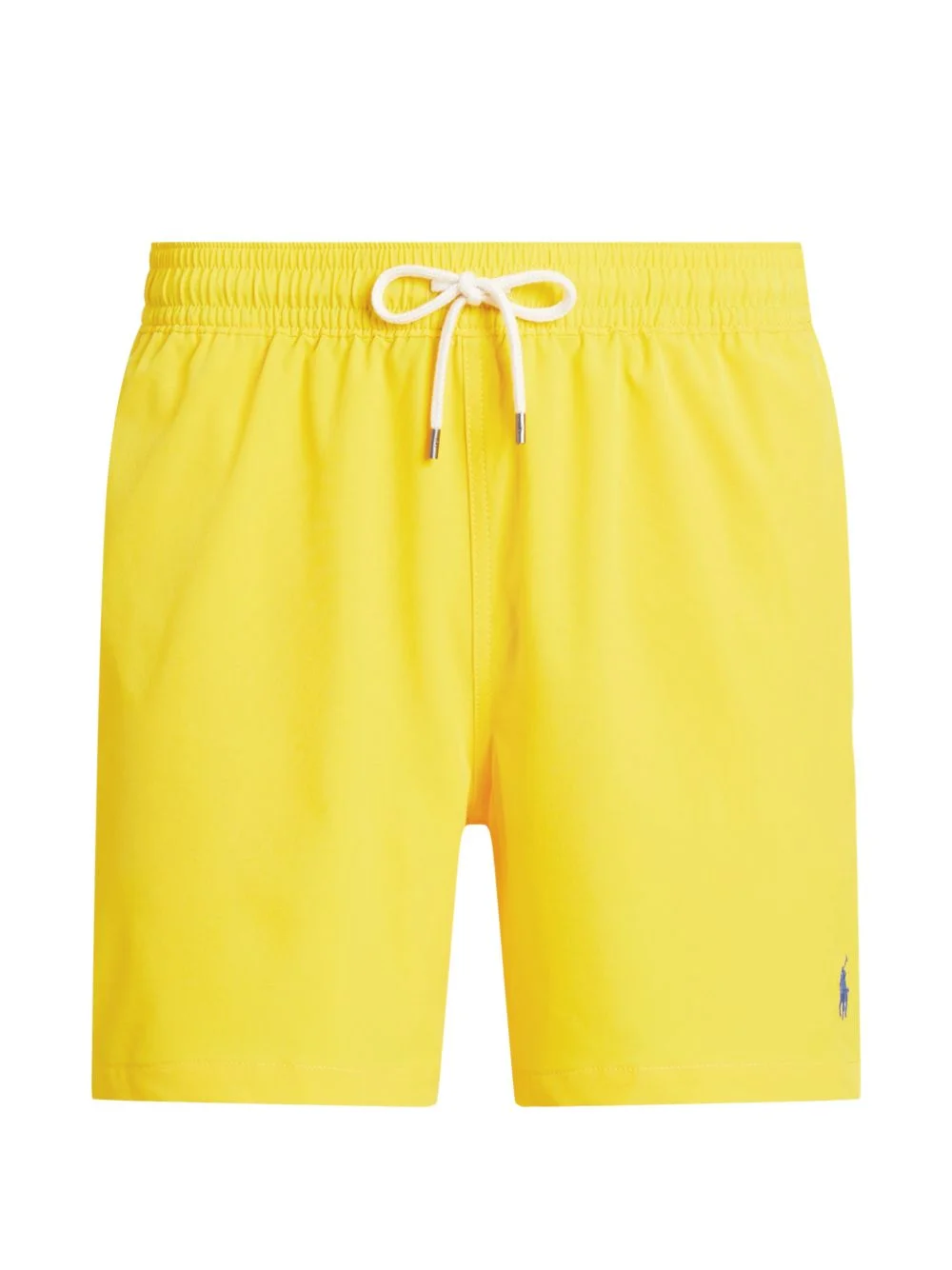 drawstring-waist logo-embroidered swim shorts - 1