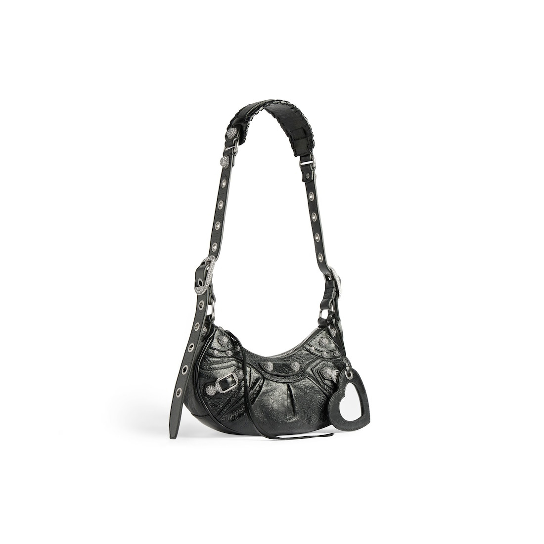 le cagole xs shoulder bag with rhinestones - 2