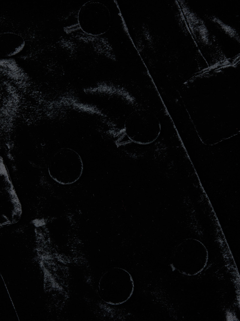 Stormi Velvet Tuxedo Maxi Dress 5