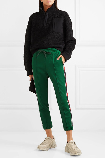 GUCCI Striped tech-jersey track pants outlook