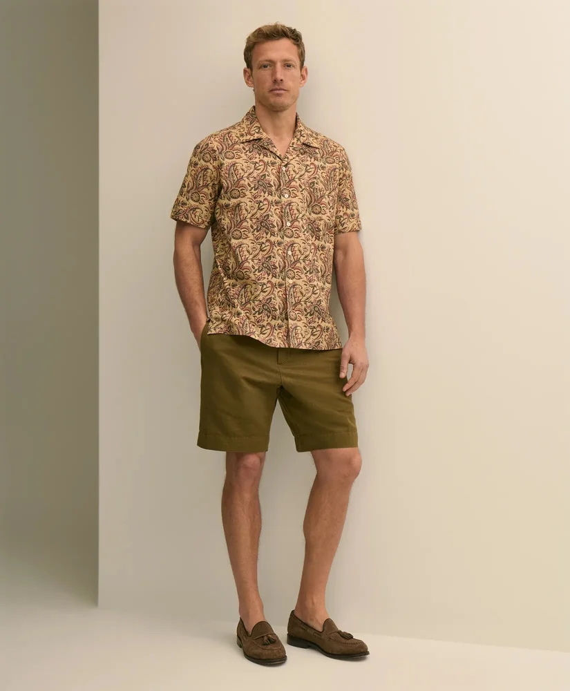The 9" Linen-Cotton Shorts - 1