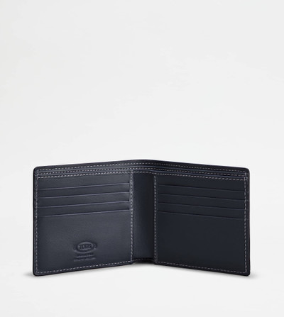 Tod's WALLET IN LEATHER - BLUE outlook