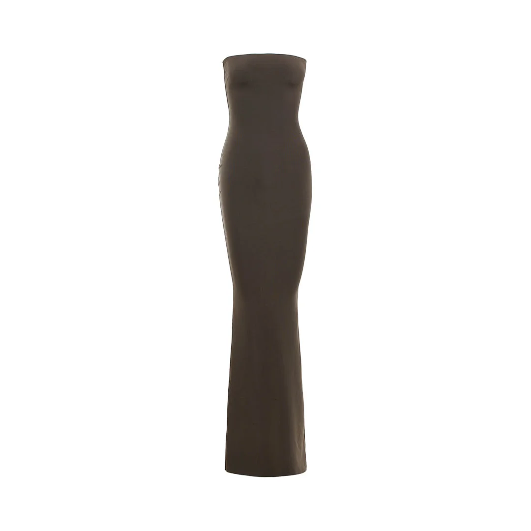 Dirt Coda Strapless Gown - 1