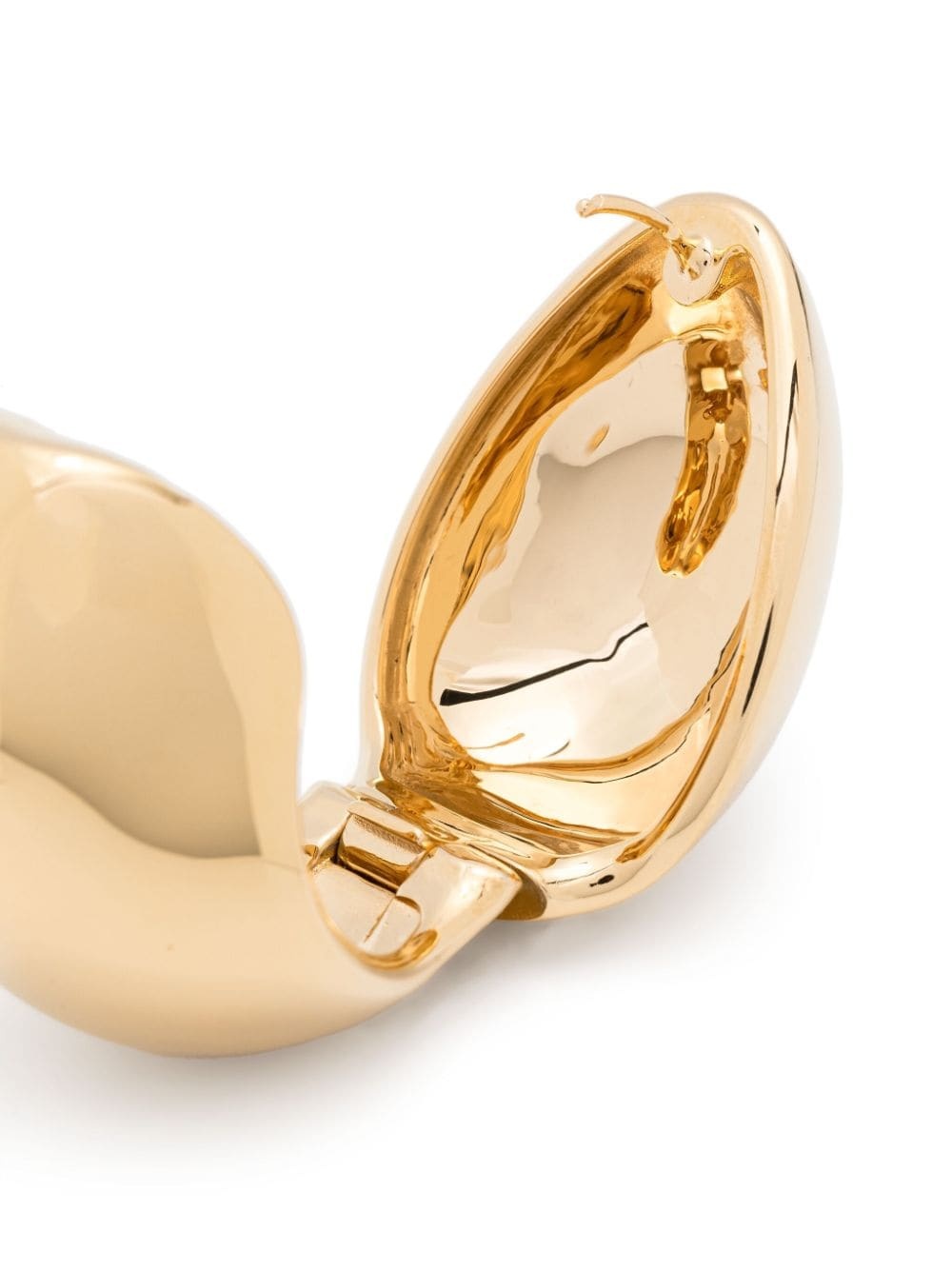 XL Logo Creole earrings - 3