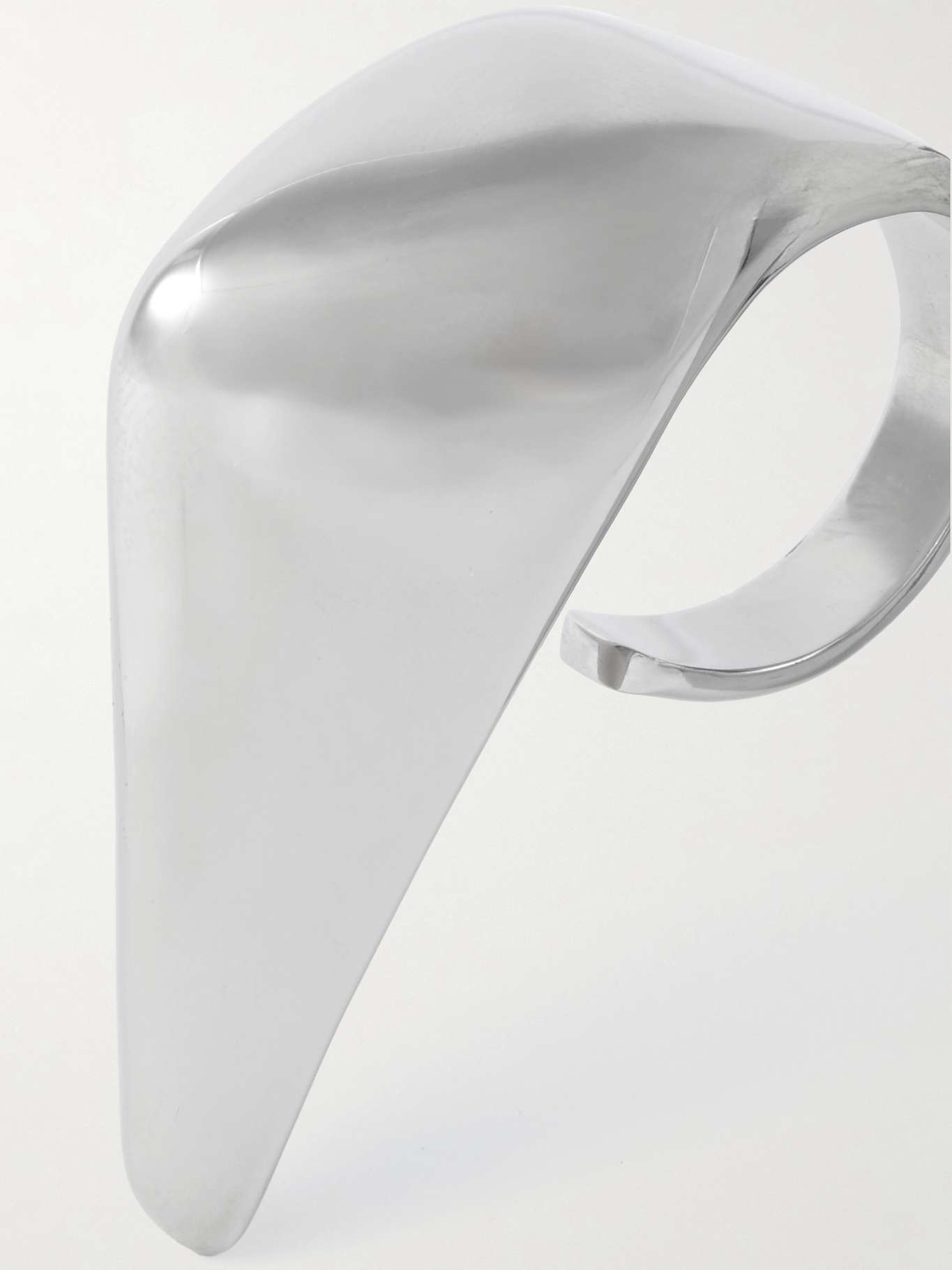 Thorn silver-tone ring - 4