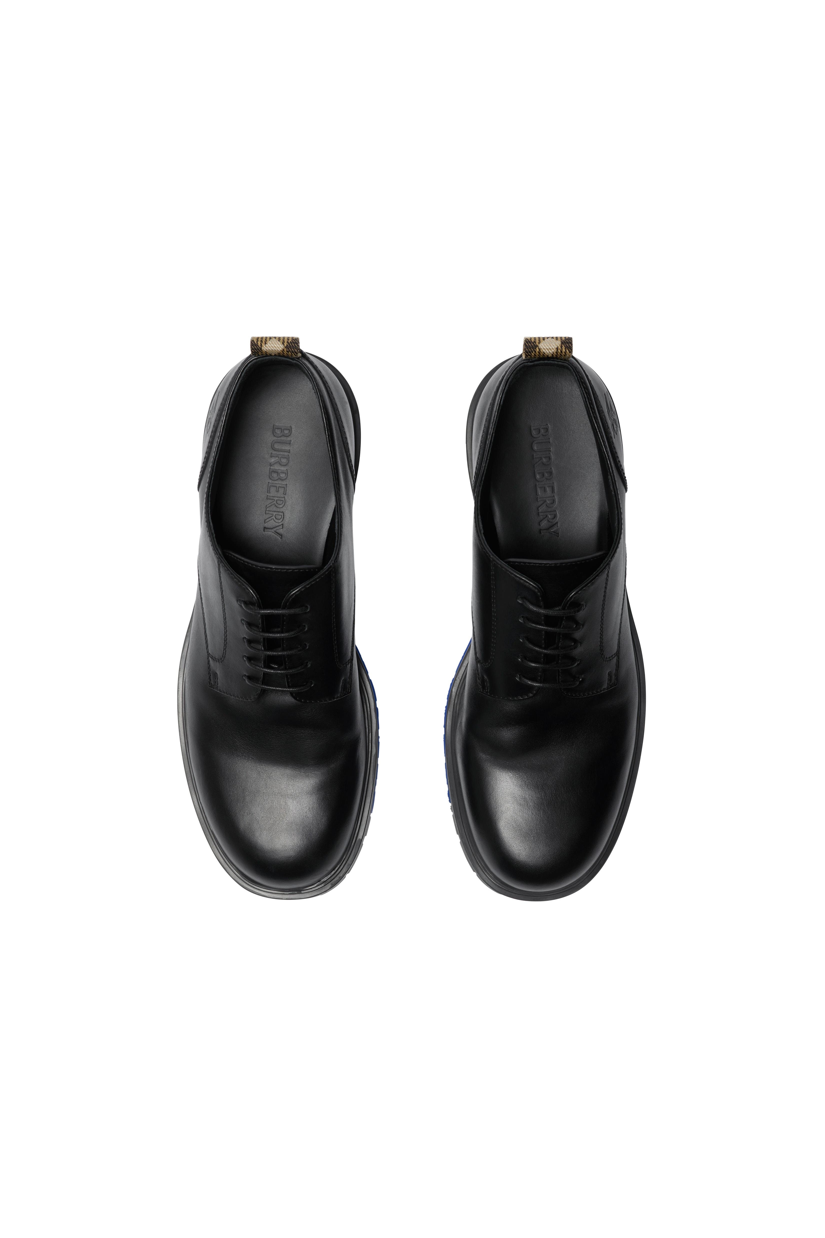 burberry Leather Rogue Derby Shoes in Black at Nordstrom - 5