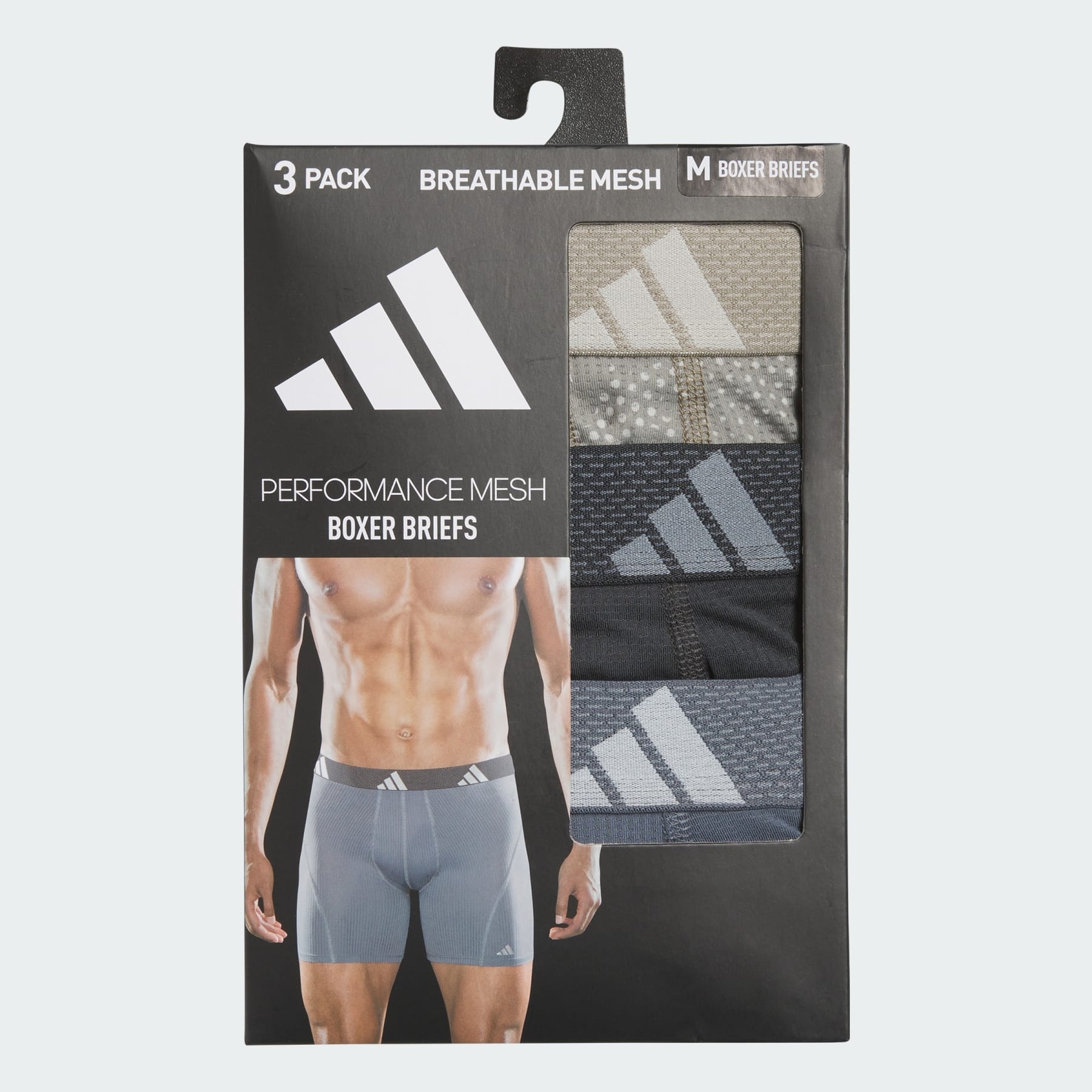 Performance Mesh Graphic 3-Pack Boxer Briefs - 5