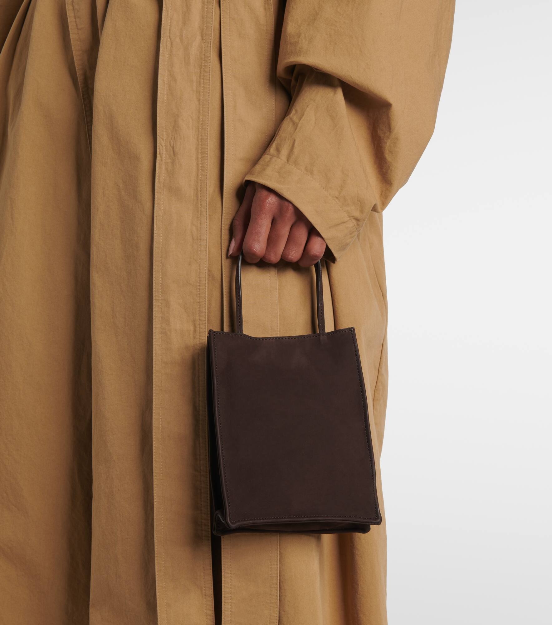 To Go Small suede tote bag - 2