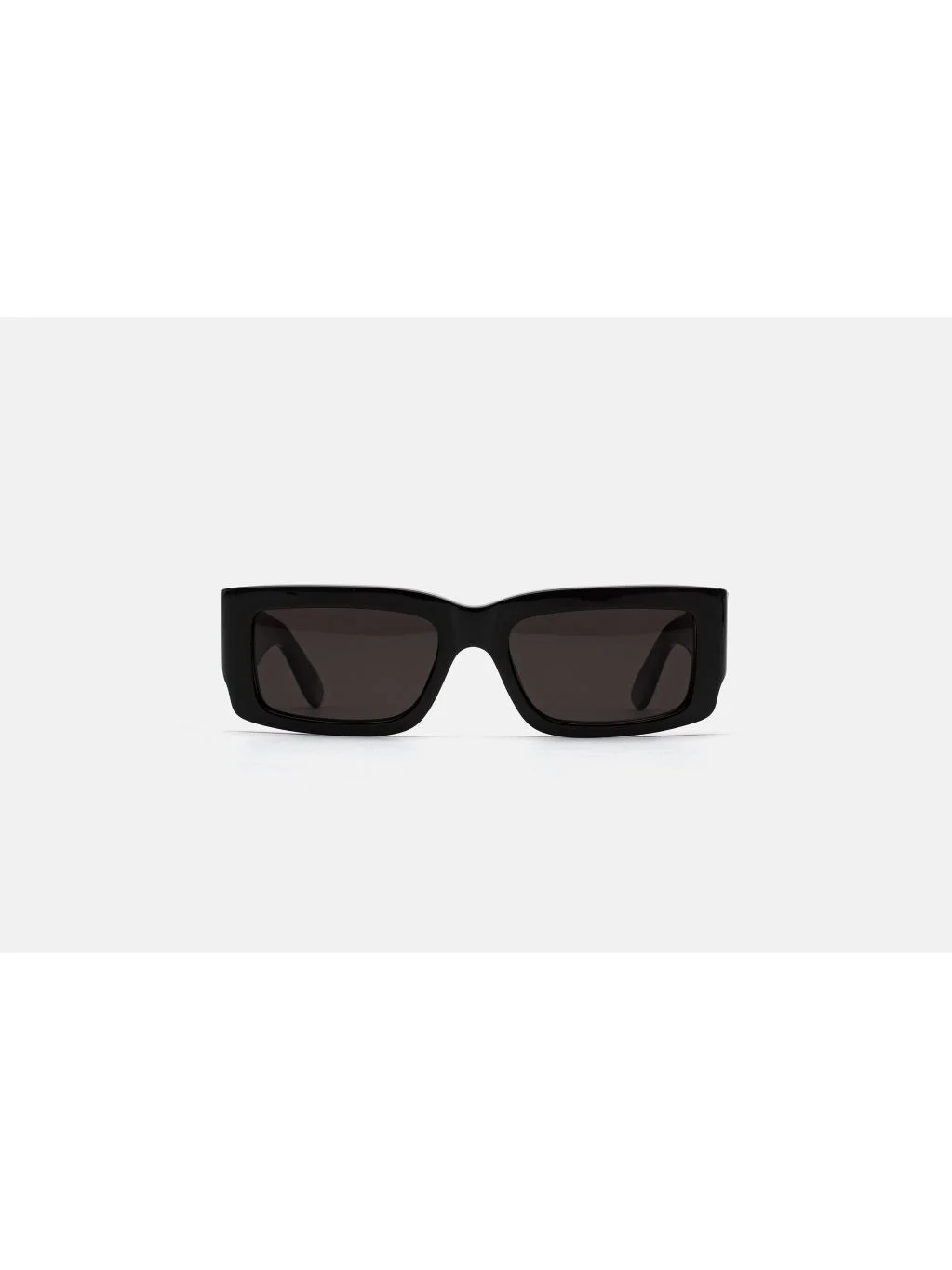 Notte Black Rectangle-Frame Acetate Sunglasses - 1