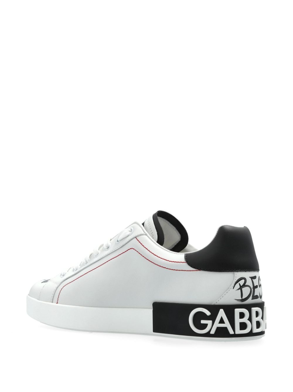 logo-patch sneakers - 3