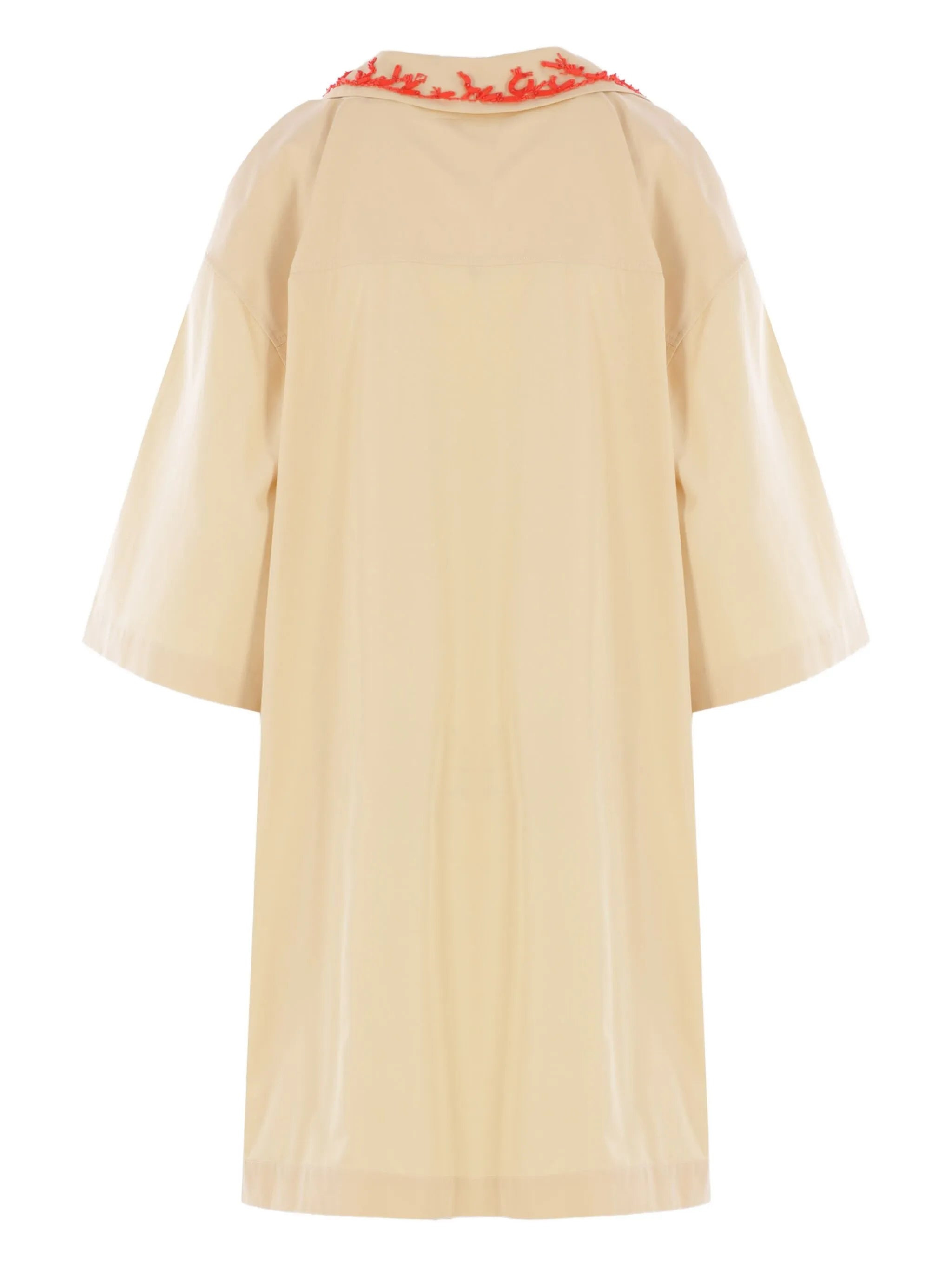 Fendi Bead-embroidered Cotton Dress - 3